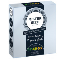 Набор презервативов Mister Size Testbox 47-49-53 (3 pcs)