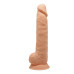 Фалоімітатор реалістичний SilexD Arnold Flesh (MODEL 5 size 10in), двошаровий, силікон+Silexpan