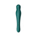 Смарт-вібратор-пульсатор Zalo — King Turquoise Green, кристал Swarovski