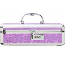 Кейс для зберігання секс-іграшок BMS Factory - The Toy Chest Lokable Vibrator Case Purple з кодовим