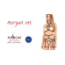 Комплект білизни MORGAN SET OpenBra black S/M - Passion Exclusive: стрепи: трусики, ліф, пояс
