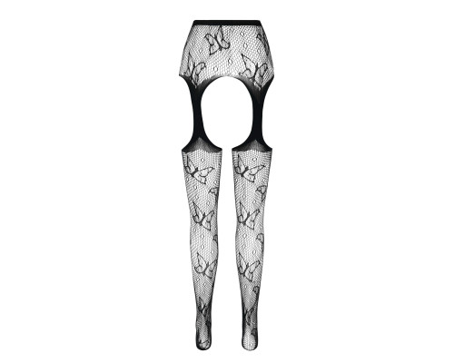 Еротичні колготки-бодістокінг Passion ECO S001 white