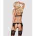 Obsessive 810-SEG-1 3 pcs set black L/XL