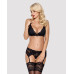 Obsessive 810-SEG-1 3 pcs set black L/XL
