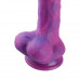 Фалоімітатор 8.2″ з вібрацією для секс-машин Hismith Purple Silicone Dildo with Vibe