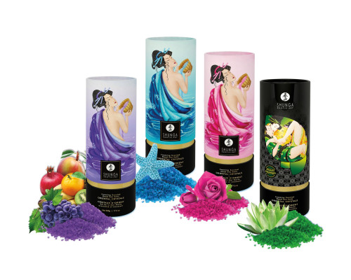 Сіль для ванни Shunga Oriental Crystals Bath Salts ORGANIC – Lotus Flower (500 г) сіль Мертвого моря