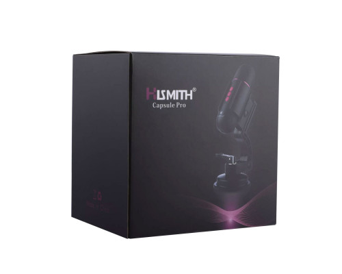 Міні секс-машина Hismith Mini Capsule Sex-Machine with Strong Suction APP, дуже потужна