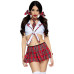Leg Avenue Miss Prep School S/M Red