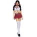 Leg Avenue Miss Prep School S/M Red