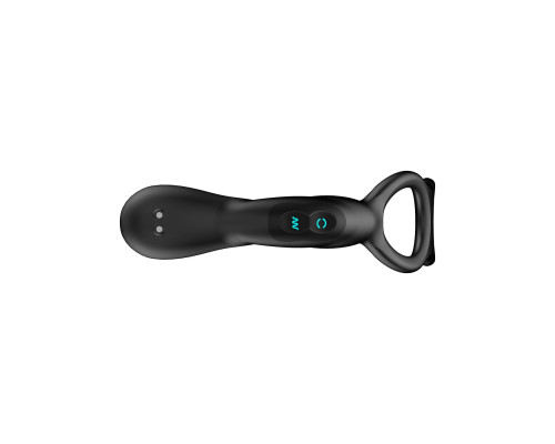 Масажер простати Nexus Revo Embrace з головкою, яка обертається та з ерекційним кільцем + змазка 250