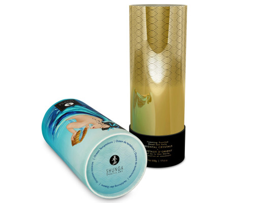 Пінлива сіль для ванни Shunga Dead Sea salt Oriental Crystals — Ocean Temptations (500 г)