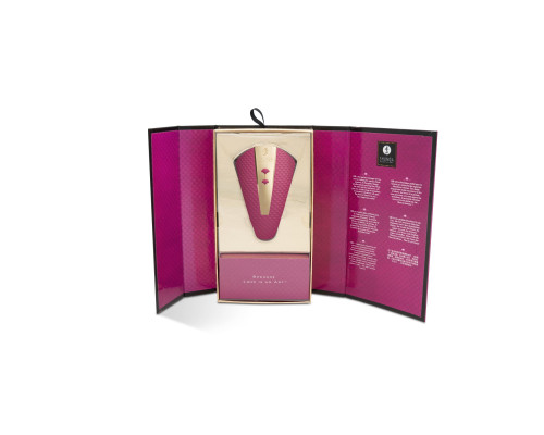 Кліторальний вібратор Shunga - Obi Intimate Massager Rasberry