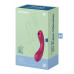 Вакуумний стимулятор із вібрацією Satisfyer Curvy Trinity 1 Red