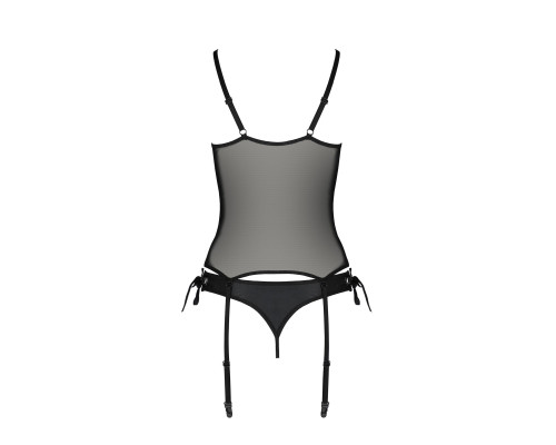 NESSY CORSET black L/XL - Passion