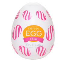 Мастурбатор-яйце Tenga Egg Curl з рельєфом із шишечок