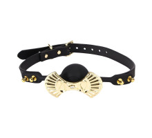 Роскошный кляп Zalo Silicone Ball Gag Black