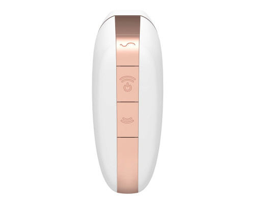 Satisfyer Love Triangle - вакуумний кліторальний смарт-стимулятор White