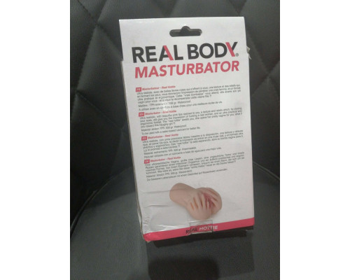 Реалістичний 3D-мастурбатор Відкрита вагіна Real Body — The Hottie (м'ята упаковка)