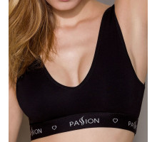 Спортивний топ з широкою гумкою Passion PS004 TOP black, size XL