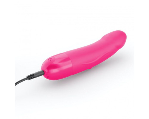 Вібратор Dorcel Real Vibration S Magenta 2.0, діаметр 3,7см, перезаряджається, для точки G