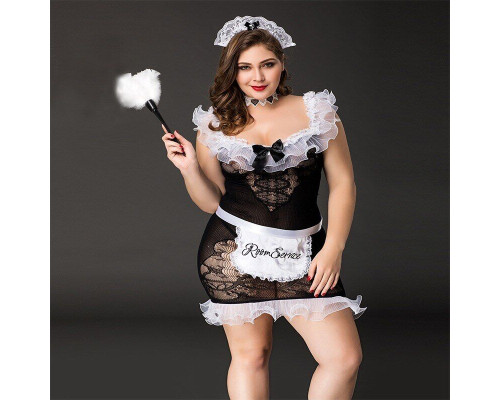 Эротический костюм горничной JSY P71107 Plus Size