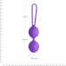 Вагінальні кульки Adrien Lastic Geisha Lastic Balls Mini Violet (S), діаметр 3,4 см, вага 85 гр