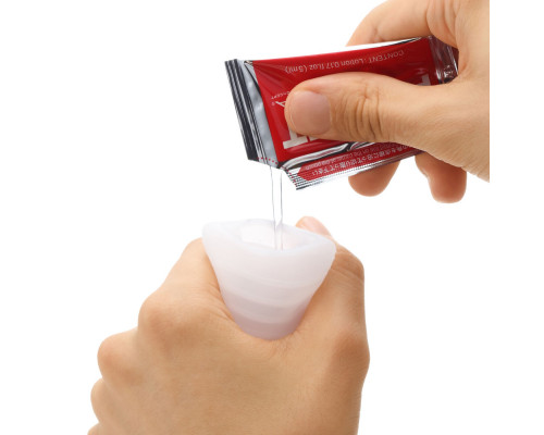 Мастурбатор TENGA Pocket Block Edge