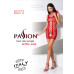 Откровенное платье-сетка Passion BS073 red
