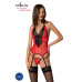 PEONIA CORSET red S/M Passion
