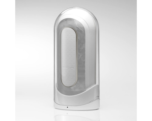 Мастурбатор Tenga Flip Zero Electronic Vibration White, змінна інтенсивність, розкладний