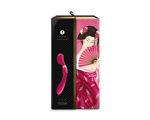 Вібратор для точки G Shunga - Zoa Intimate Massager Rasberry