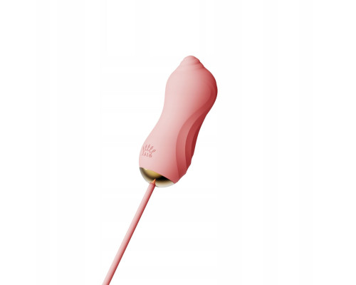 Набір 2в1 Zalo — UNICORN Pink, віброяйце + вакуумний стимулятор