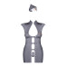 Obsessive Stewardess 3 pcs costume grey S/M