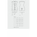 Obsessive Stewardess 3 pcs costume grey S/M