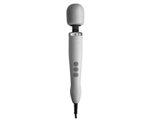 Вібромасажер DOXY Original White, дуже потужний, живлення 220В, пульсуючі вібрації
