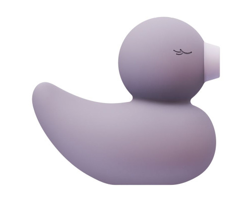 Вакуумний вібратор-качечка CuteVibe Ducky Grey