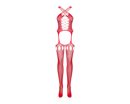 Obsessive Bodystocking G313 red S/M/L