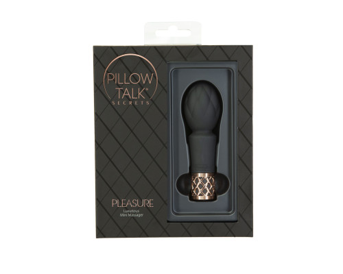 Вібромасажер Pillow Talk Secrets - Pleasure - Clitoral Vibrator Wand - Black