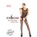 Бодистокинг Passion BS029 black, комбинезон, имитация чулок и пояса