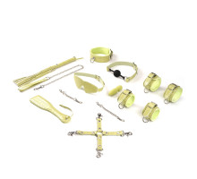 Набір БДСМ Liebe Seele Macaron 9 аксесуарів Bondage Kit-Melon