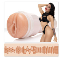 Мастурбатор Fleshlight Girls: Kissa Sins - Insatiable, зі зліпка вагіни, дуже ніжний