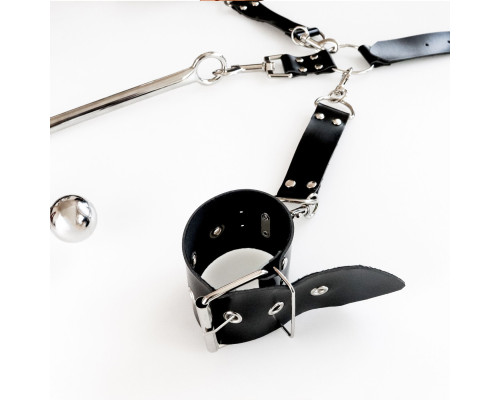 Бондажный набор с металлическим анальным крюком №1 Art of Sex Beatrice Bondage set with anal hook №1