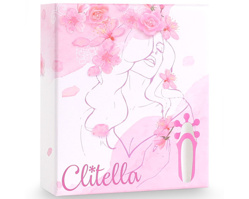 Стимулятор з імітацією оральних ласк FeelzToys - Clitella Oral Clitoral Stimulator Pink
