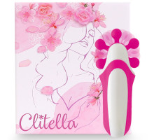 Стимулятор з імітацією оральних ласк FeelzToys - Clitella Oral Clitoral Stimulator Pink