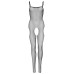 Leg Avenue Suspender Bodystocking Black O/S