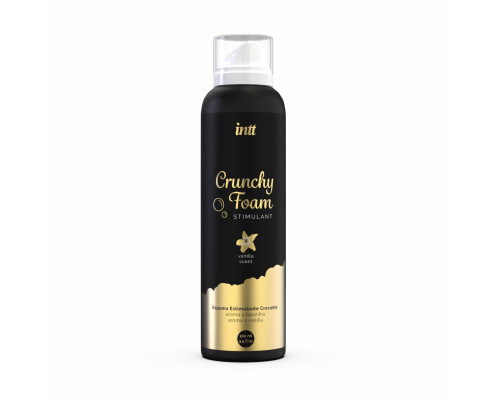 Преміум масажна піна Intt Crunchy Foam - Vanilla (150 мл) екстразволожуюча