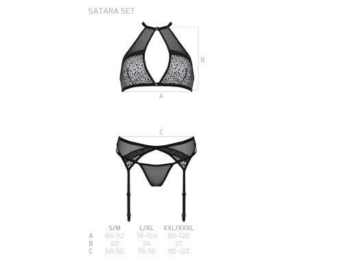 SATARA SET red L/XL Passion