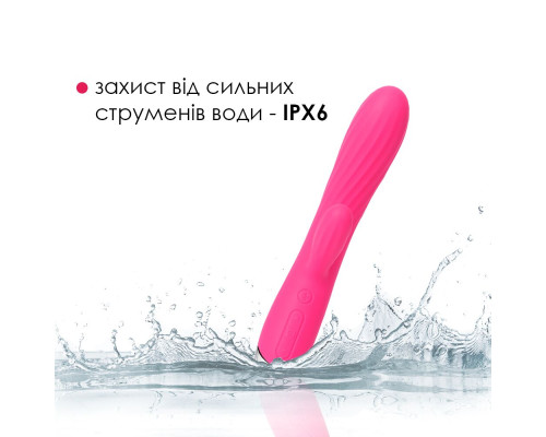 Інтелектуальний вібратор кролик із підігрівом Svakom Angel Plum Red