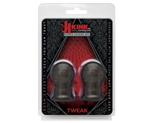 Присоски для сосків Doc Johnson Kink - Tweak - Nipple Sucker Set