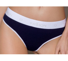 Спортивні трусики-стрінги Passion PS007 PANTIES navy blue, size M